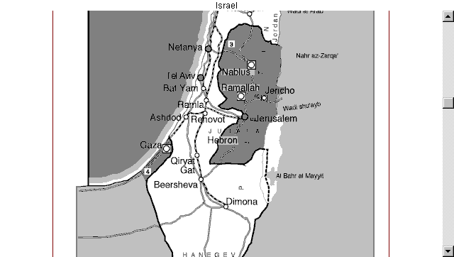 Israel/Palestine Map (.gif)