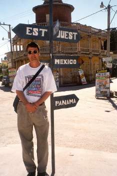 The author in Jacmel